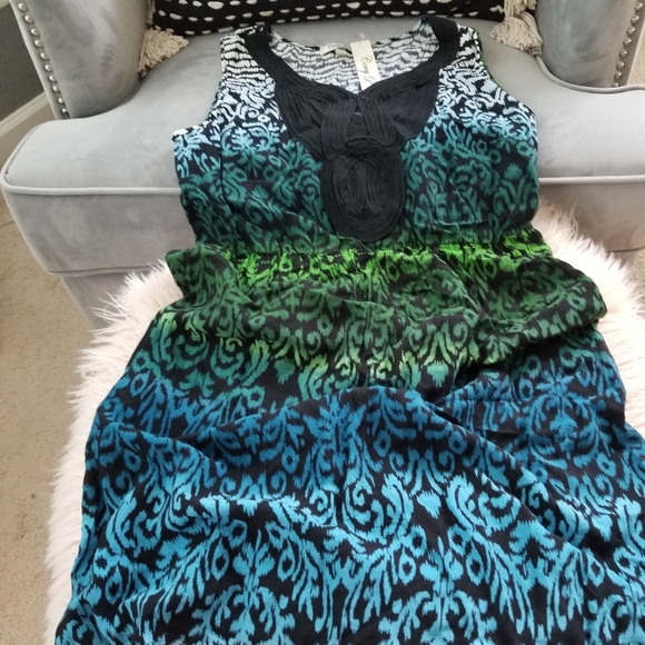 Corey P Dress teals and green ❤❤❤ - Picture 11 of 14